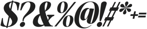 Growth Serif Bold Italic otf (700) Font OTHER CHARS