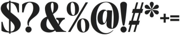 Growth Serif Bold otf (700) Font OTHER CHARS