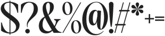 Growth Serif Regular otf (400) Font OTHER CHARS