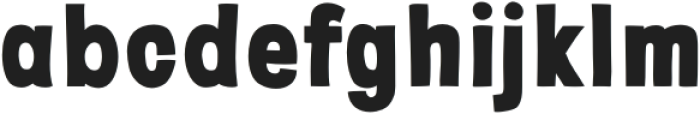 Gruble Black otf (900) Font LOWERCASE