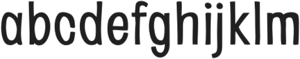 Gruble Regular otf (400) Font LOWERCASE