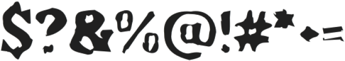 Gruengcy Regular otf (400) Font OTHER CHARS