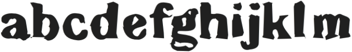 Gruengcy Regular otf (400) Font LOWERCASE