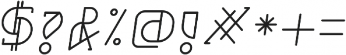Grumboll Semibold Italic ttf (600) Font OTHER CHARS