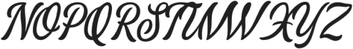 GrunceCoastenScript-Regular otf (400) Font UPPERCASE