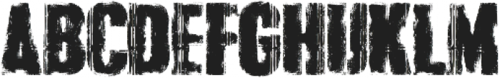Grunge Overlords  Regular ttf (400) Font UPPERCASE