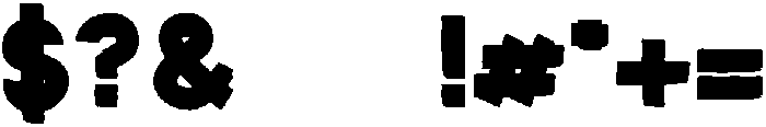 Grunge Regular otf (400) Font OTHER CHARS