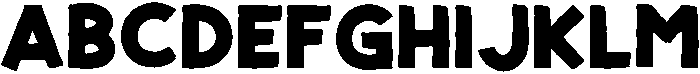 Grunge Regular otf (400) Font UPPERCASE