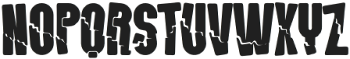 Grunge Vrolesan Regular otf (400) Font LOWERCASE