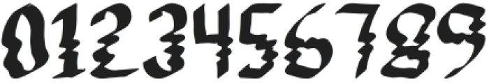 Grunge Wavy Regular otf (400) Font OTHER CHARS