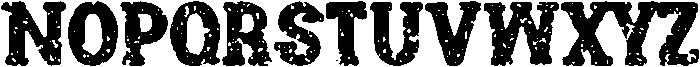 Grunge otf (400) Font LOWERCASE