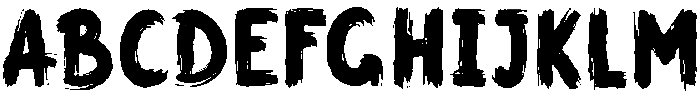 Grunge otf (400) Font UPPERCASE