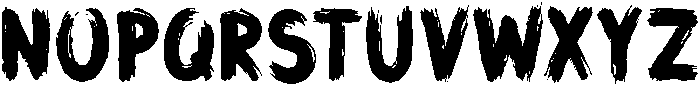Grunge otf (400) Font UPPERCASE