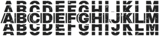Grungy Regular otf (400) Font LOWERCASE