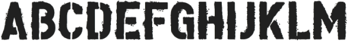 Grunt Regular otf (400) Font UPPERCASE