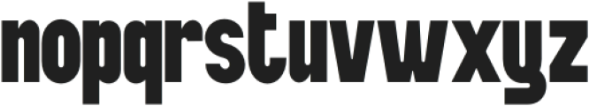 Grush Regular otf (400) Font LOWERCASE