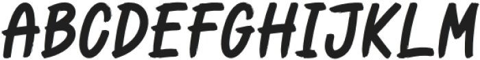 Grusih Regular otf (400) Font UPPERCASE