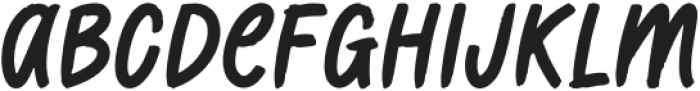 Grusih Regular otf (400) Font LOWERCASE