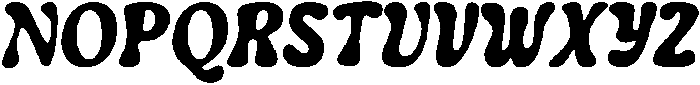Gruvidelia Regular ttf (400) Font UPPERCASE