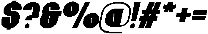 Grvy Italic otf (400) Font OTHER CHARS