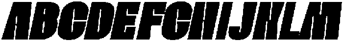 Grvy Italic otf (400) Font UPPERCASE