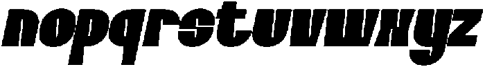 Grvy Italic otf (400) Font LOWERCASE