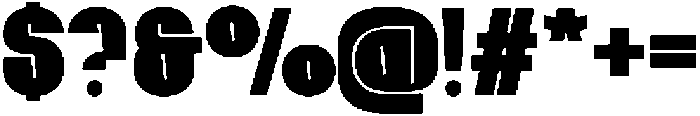 Grvy Regular otf (400) Font OTHER CHARS