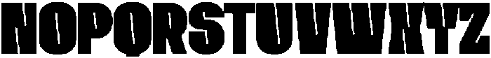 Grvy Regular otf (400) Font UPPERCASE