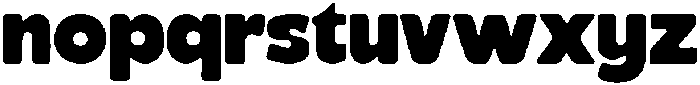 Gryks Regular otf (400) Font LOWERCASE