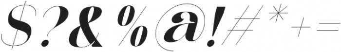 gramling-Italic otf (400) Font OTHER CHARS