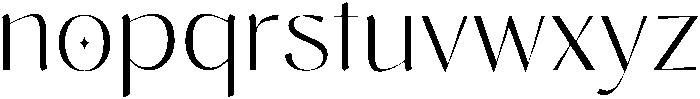 granola otf (400) Font LOWERCASE