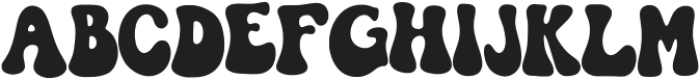 groov Regular otf (400) Font LOWERCASE