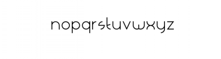 Graceful Font Font LOWERCASE