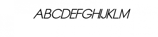 Grande Bold Italic.otf Font UPPERCASE