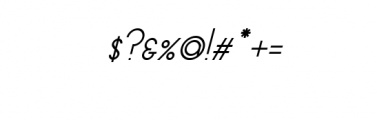 Grande Italic.otf Font OTHER CHARS