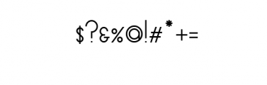 Grande.otf Font OTHER CHARS
