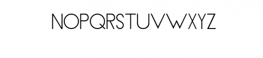 Grande.otf Font UPPERCASE