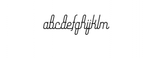 Grey_italic.ttf Font LOWERCASE