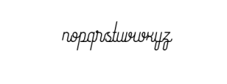 Grey_italic.ttf Font LOWERCASE