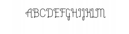 Grey.ttf Font UPPERCASE