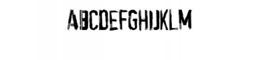 Grunge Tire Font.otf Font UPPERCASE