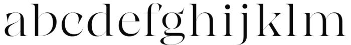 Grand Cru Extralight L Font LOWERCASE