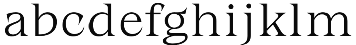 Grand Cru Extralight S Font LOWERCASE