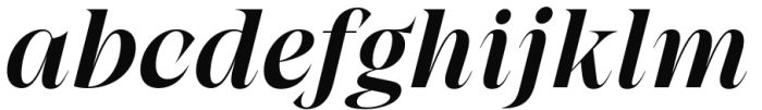 Grand Cru Medium M Italic Font LOWERCASE