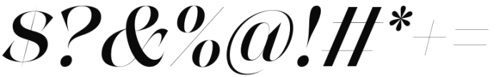 Grand Cru Regular L Italic Font OTHER CHARS