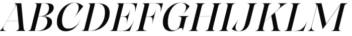 Grand Cru Regular L Italic Font UPPERCASE