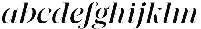 Grand Cru Regular L Italic Font LOWERCASE