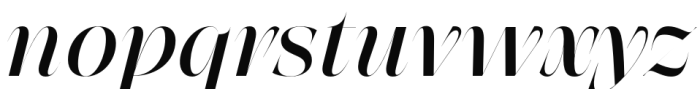 Grand Cru Regular L Italic Font LOWERCASE