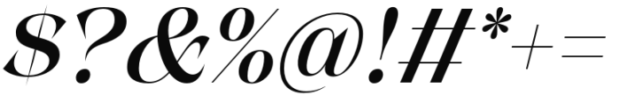 Grand Cru Regular M Italic Font OTHER CHARS