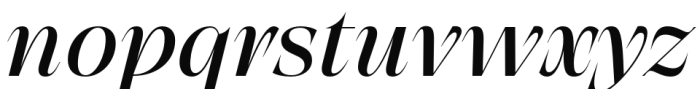 Grand Cru Regular M Italic Font LOWERCASE